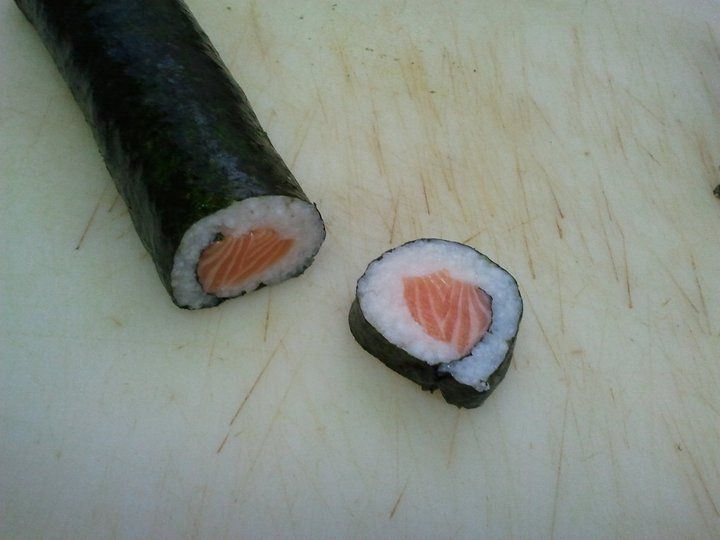Fertiges Maki Sushi