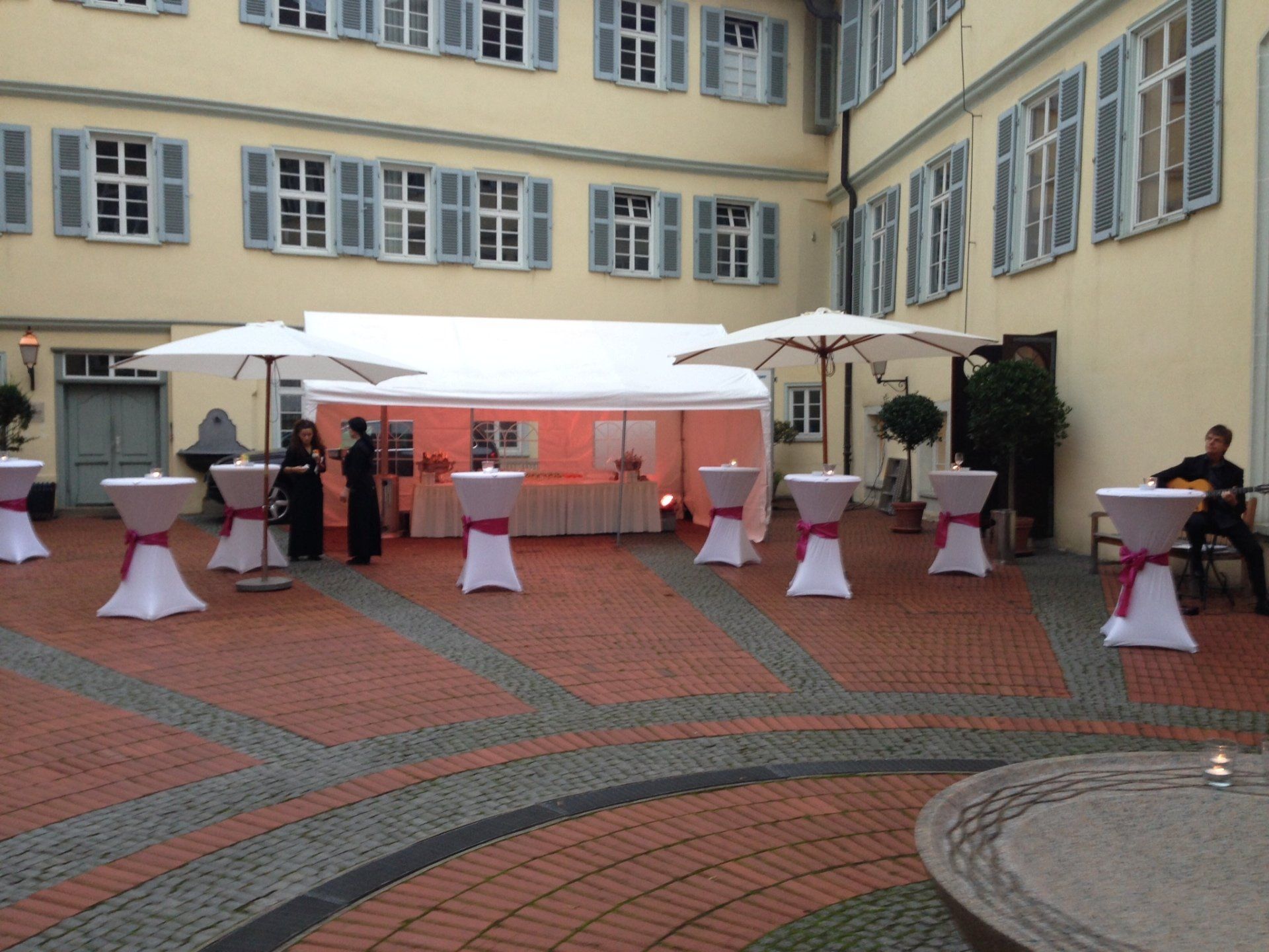 Außenbereich vom Schloss Kirchheim