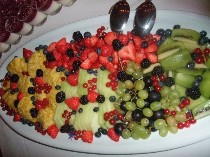Früchte Platte Catering