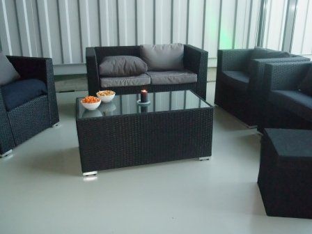 Lounge-Möbel- Garnitur