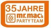 35 Jahre Mr. Mac's Partyteam Logo