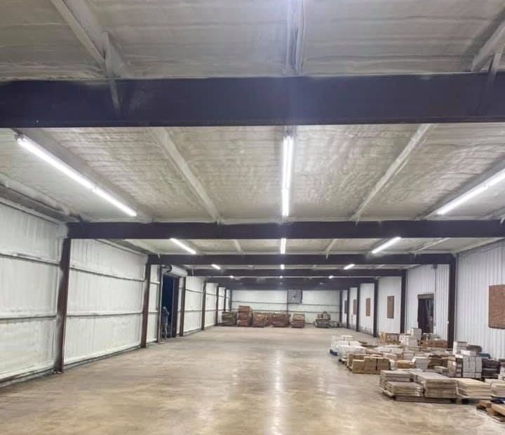 Commercial Spray Foam Insulation.