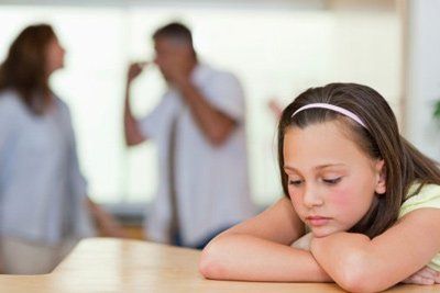 Sad child arguing Parents New Hampshire and Maine | Christo Law Office