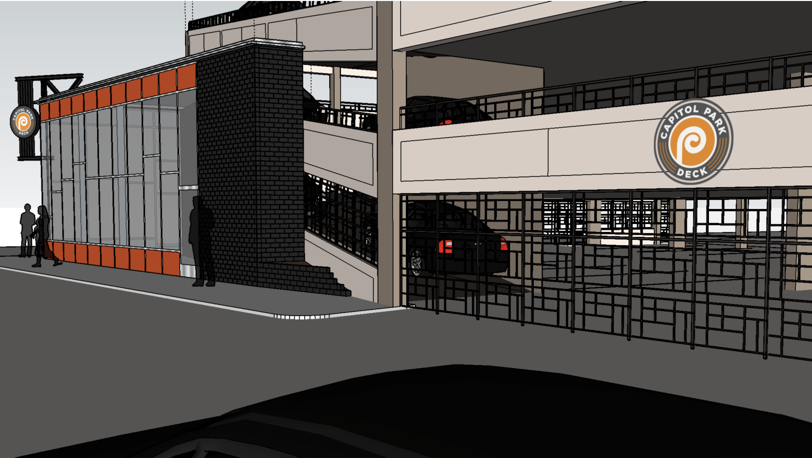 Capitol Park Deck Rendering