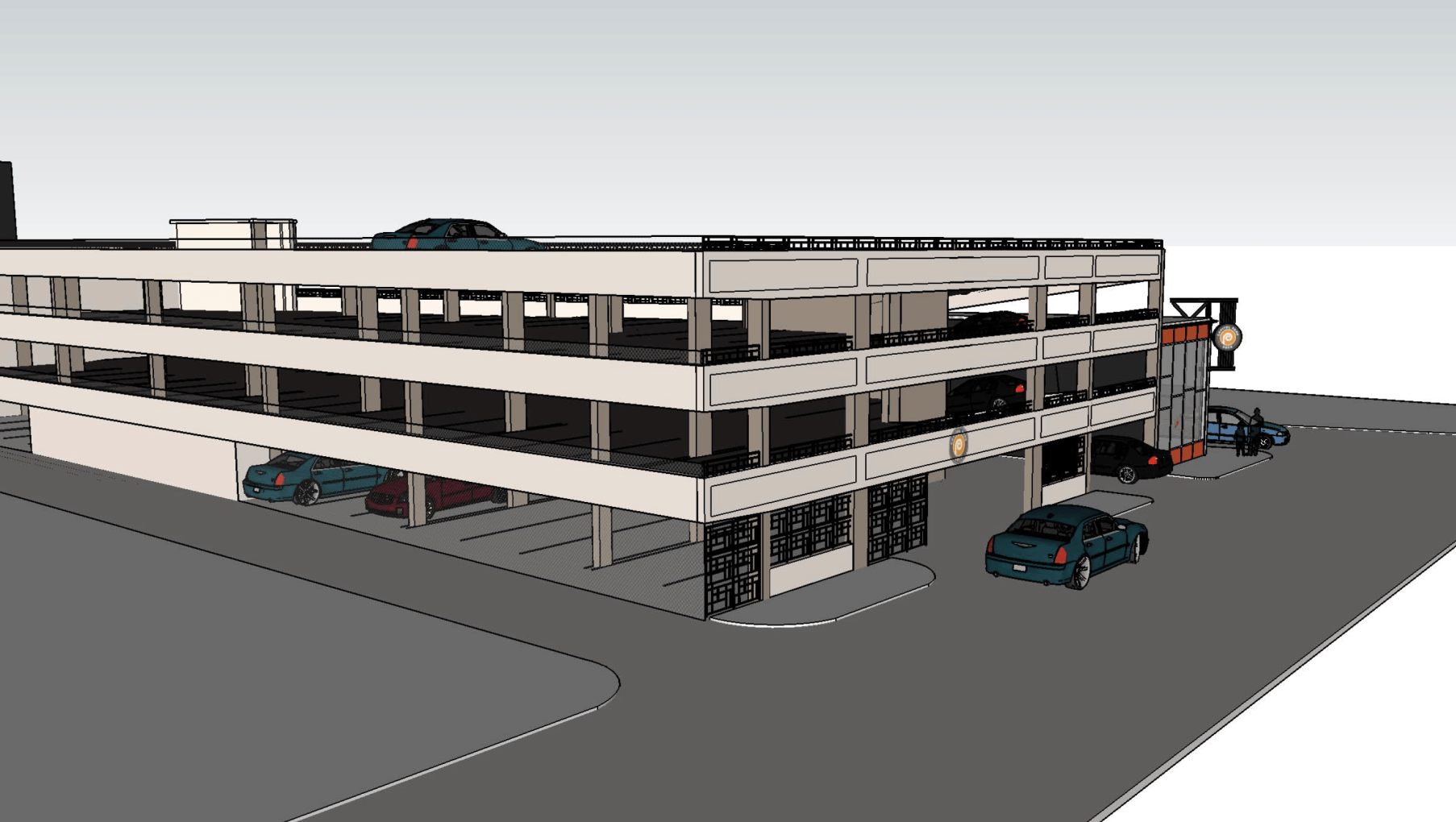 Capitol Park Deck Rendering