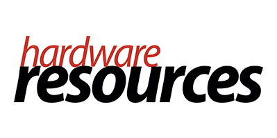 A logo for hardware resources is shown on a white background.