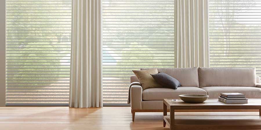 pairing shades with drapery 