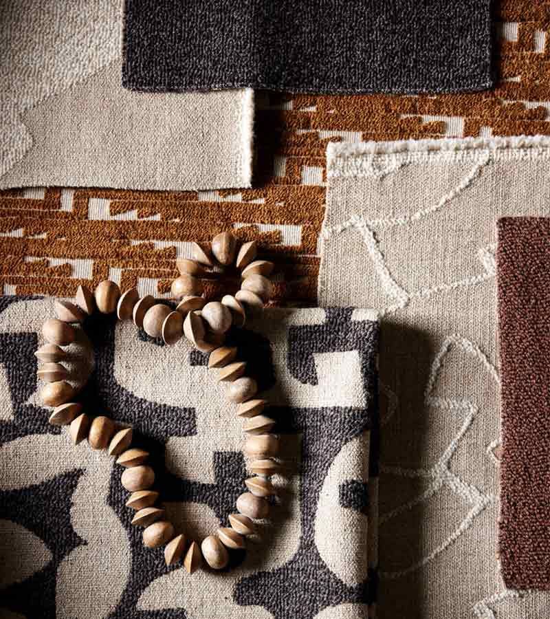 fabrics with materials for custom window treatments