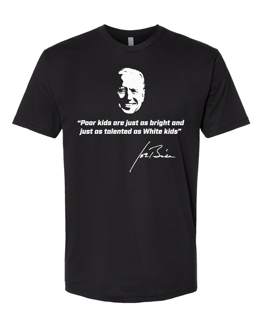 Steadfast Printing Solutions custom black T-shirt featuring impactful quote design