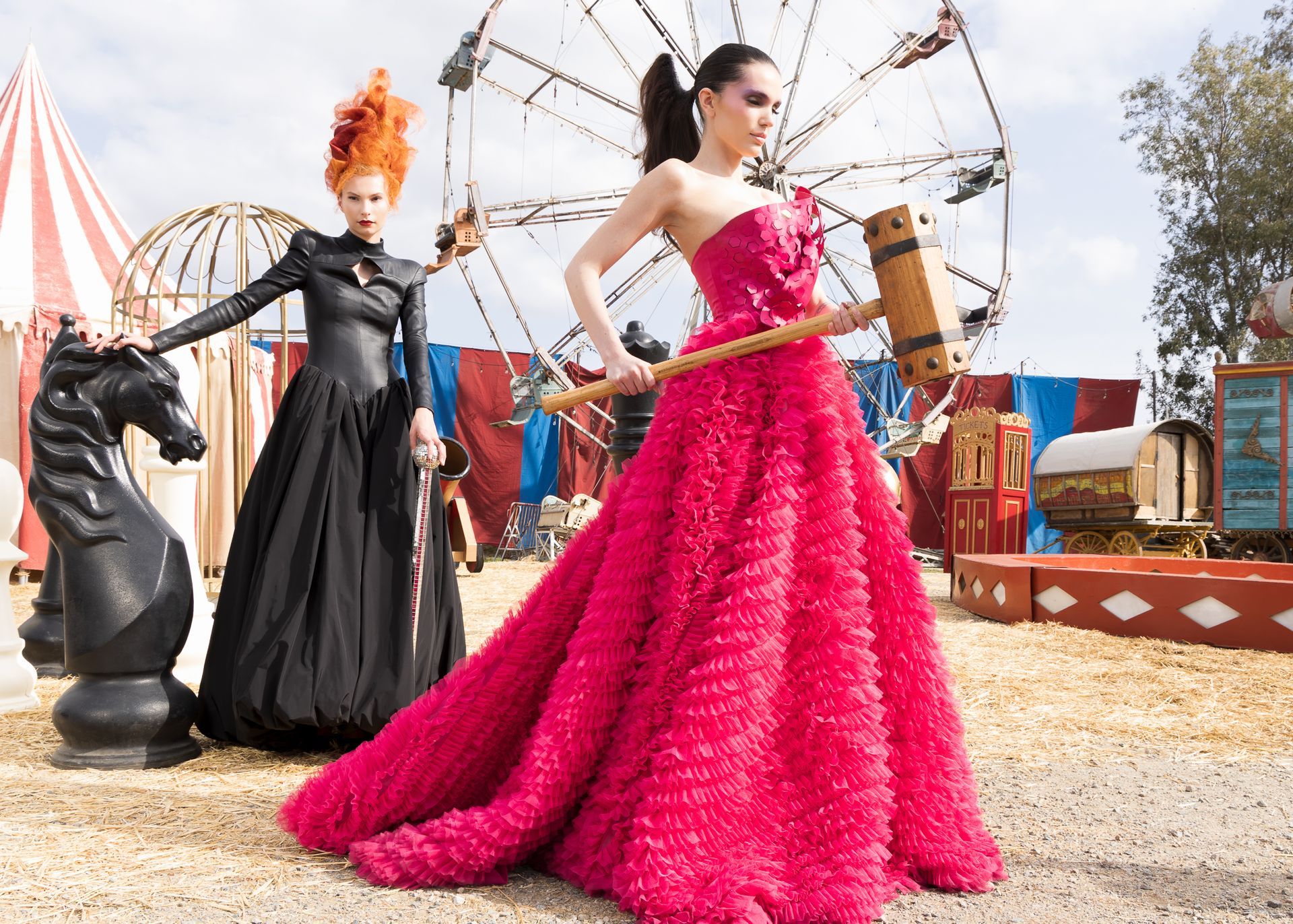 LA Fashion At Circus