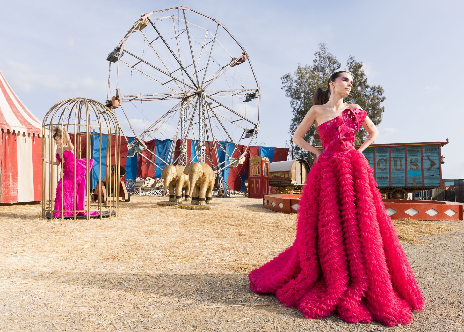 LA Fashion At Circus
