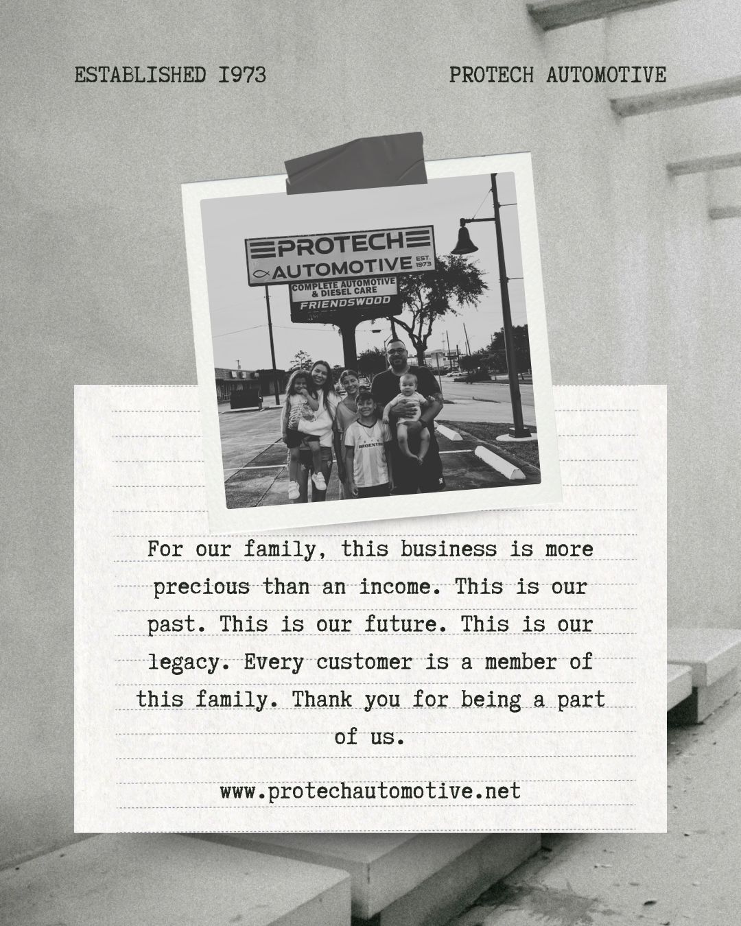 Owner's Family | Protech Automotive