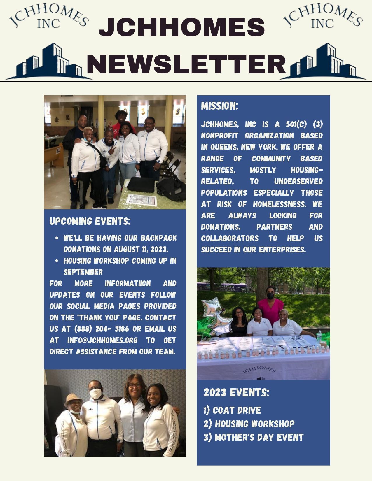 Newsletter Page 1