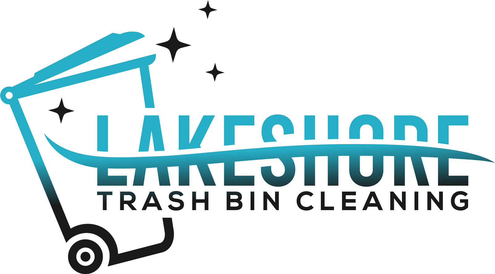 It is a logo for a trash bin cleaning company.