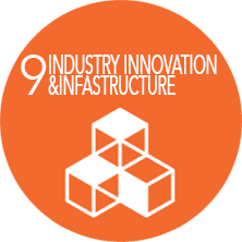SDG's number nine Industry Innovation and Infrastructure logo
