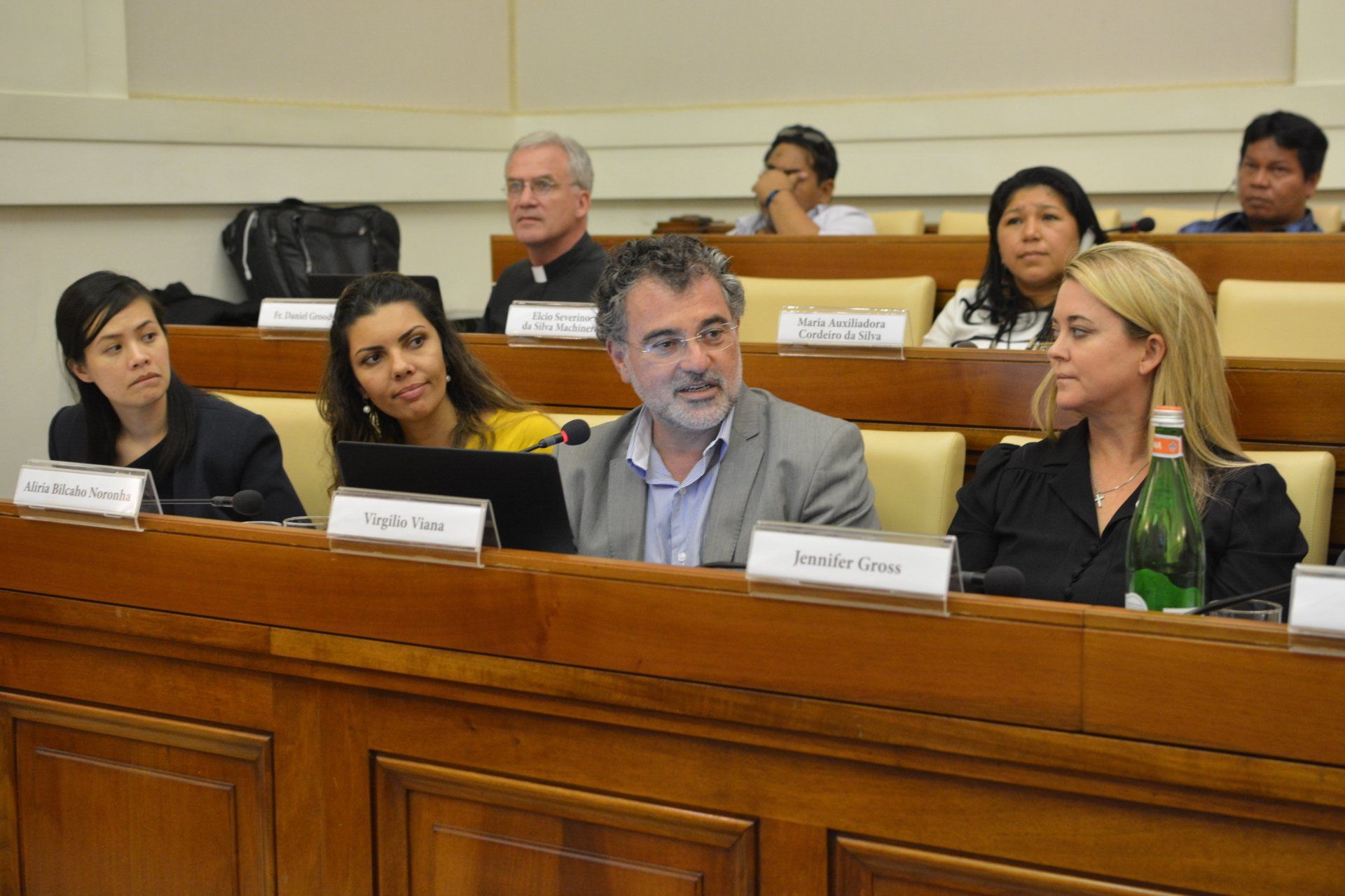 Jenifer Gross attending an SDG meeting