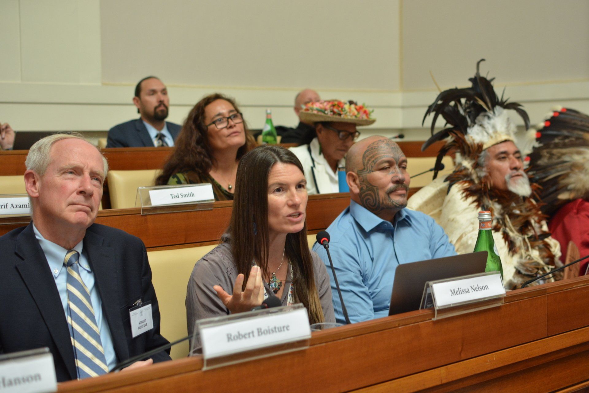 A group of people attending a SDG meeting