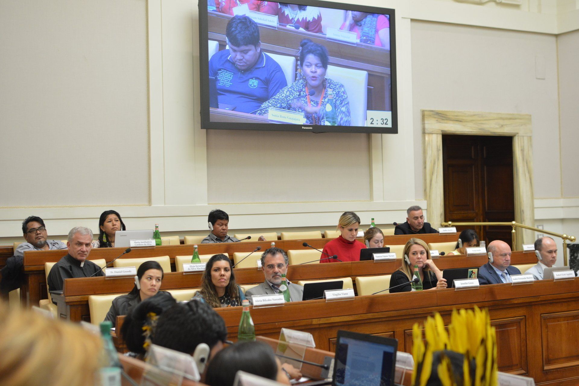 A group of people attending a SDG meeting