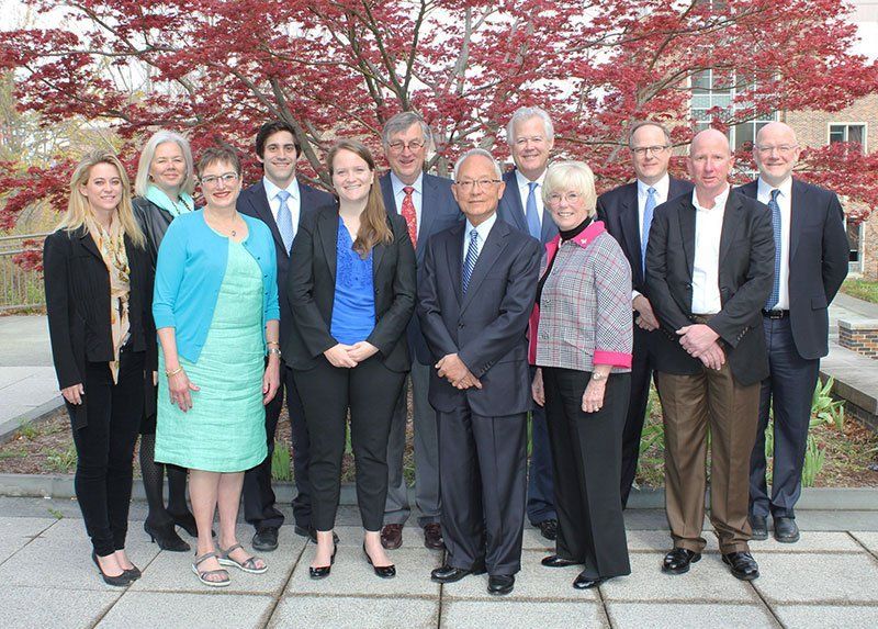 Duke Global Health Institute members standing together for a photo