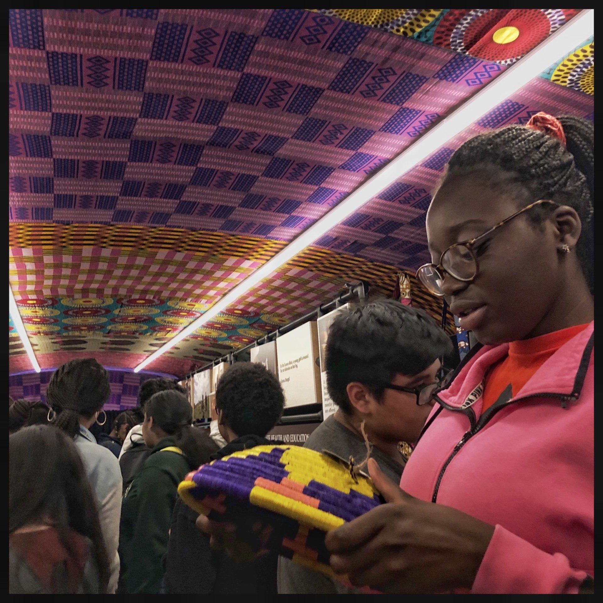 Millennium Villages Project, Get on the Bus campaign with students on the bus