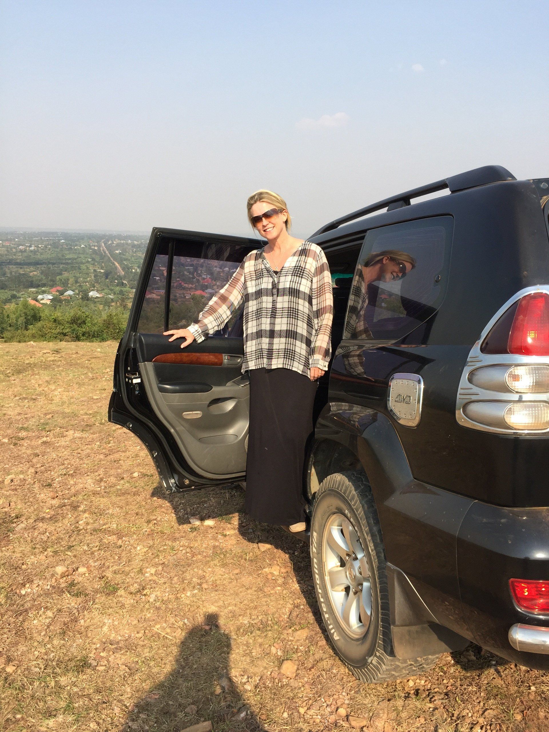 Blue Chip Foundation Founder Jennifer Gross Visits Mayange, Rwanda for Millennium Villages Project