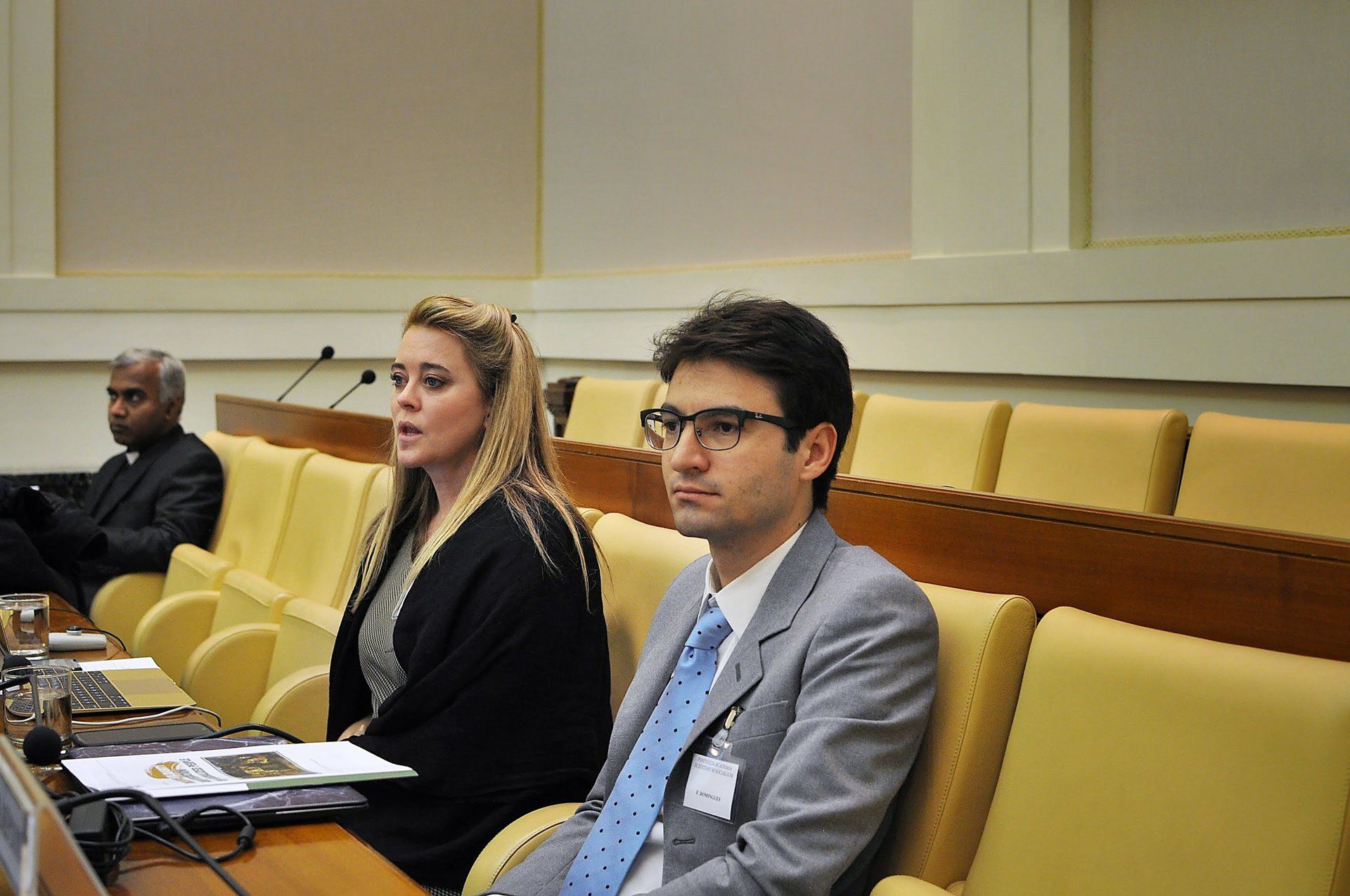 Jennifer Gross at the Social Inclusion Workshop at Casina Pio IV