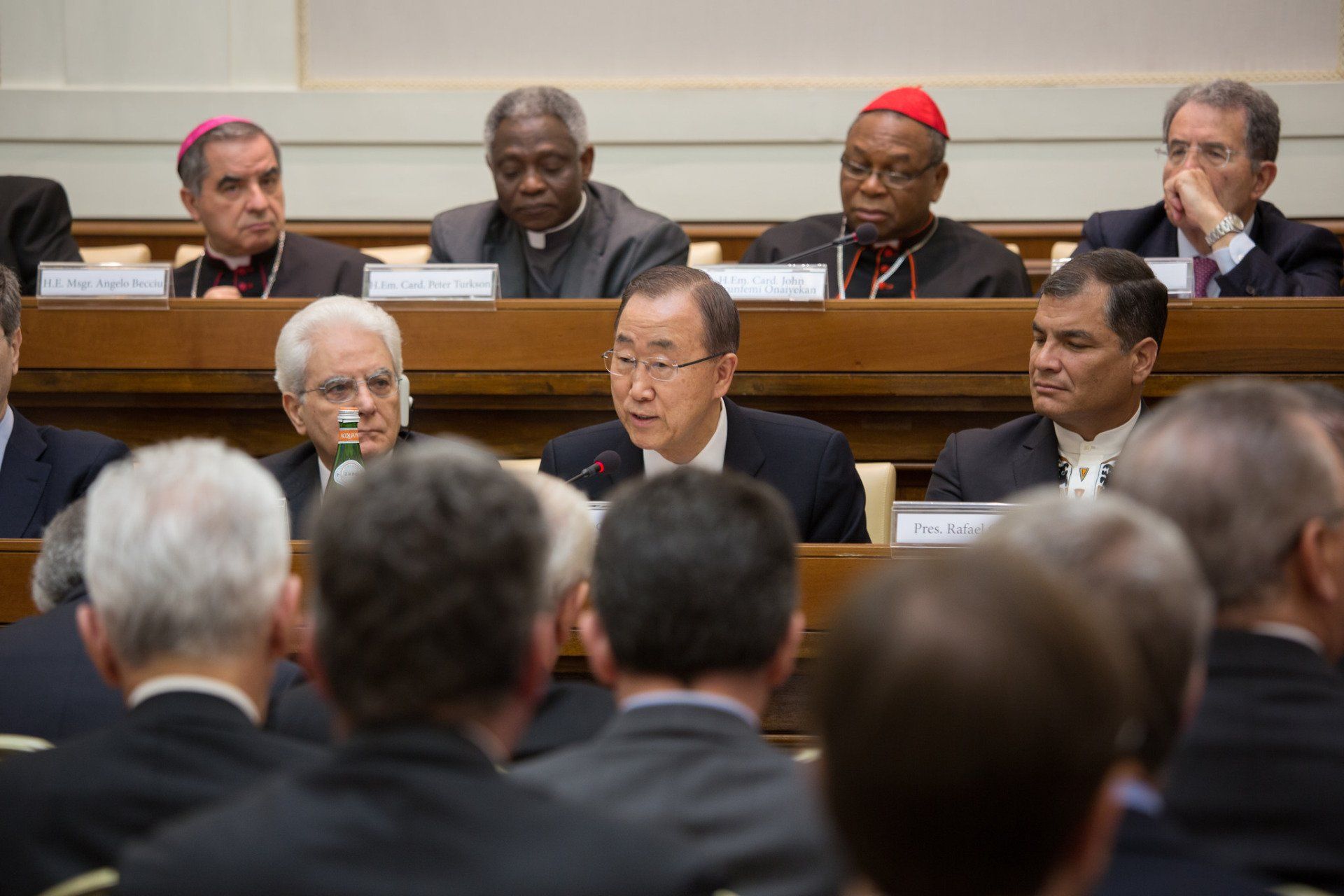 Blue Chip Foundation attends Casina Pio IV, Vatican City