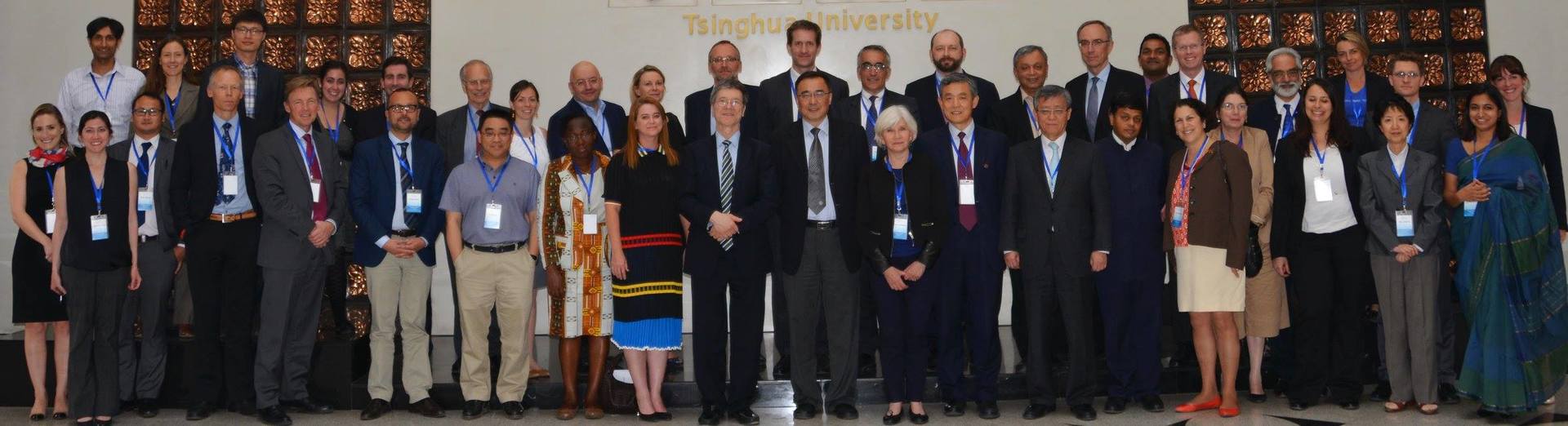 Sustainable Development Solutions Network (SDSN) members standing together