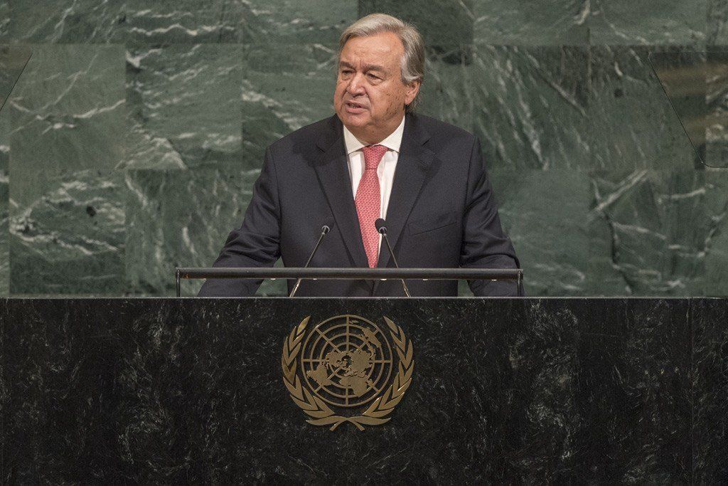 Repair ‘world in pieces’ and create ‘world at peace,’ UN chief Guterres urges global leaders