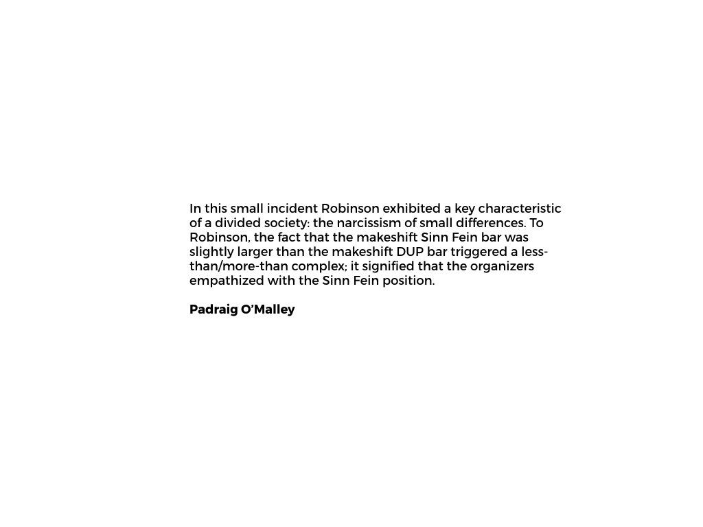 Blue Chip Foundation Peace Project: A quote from Padraig O'Malley