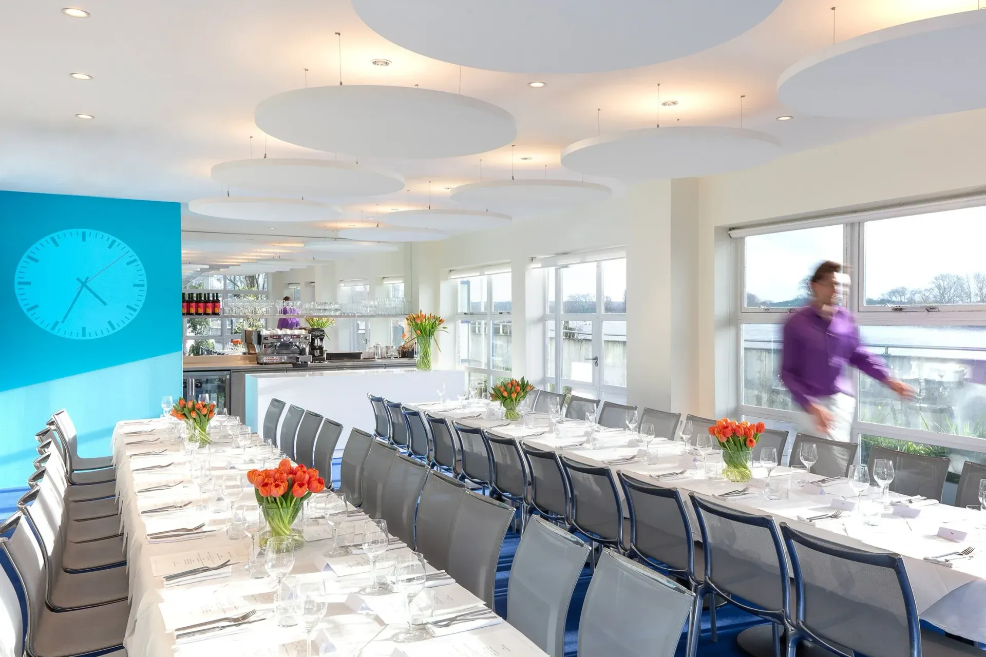 The River Cafe London electrical works by BEC Electrical