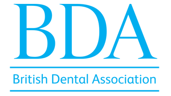 British Dental Association (BDA) logo, highlighting our affiliation with leading dental organisations at Hampstead Clinic