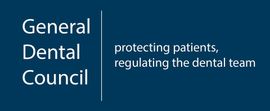 General Dental Council logo, protecting patients and regulating the dental team at Hampstead Clinic, London