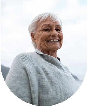 Smiling woman, representing the benefits of porcelain veneers at Hampstead Clinic