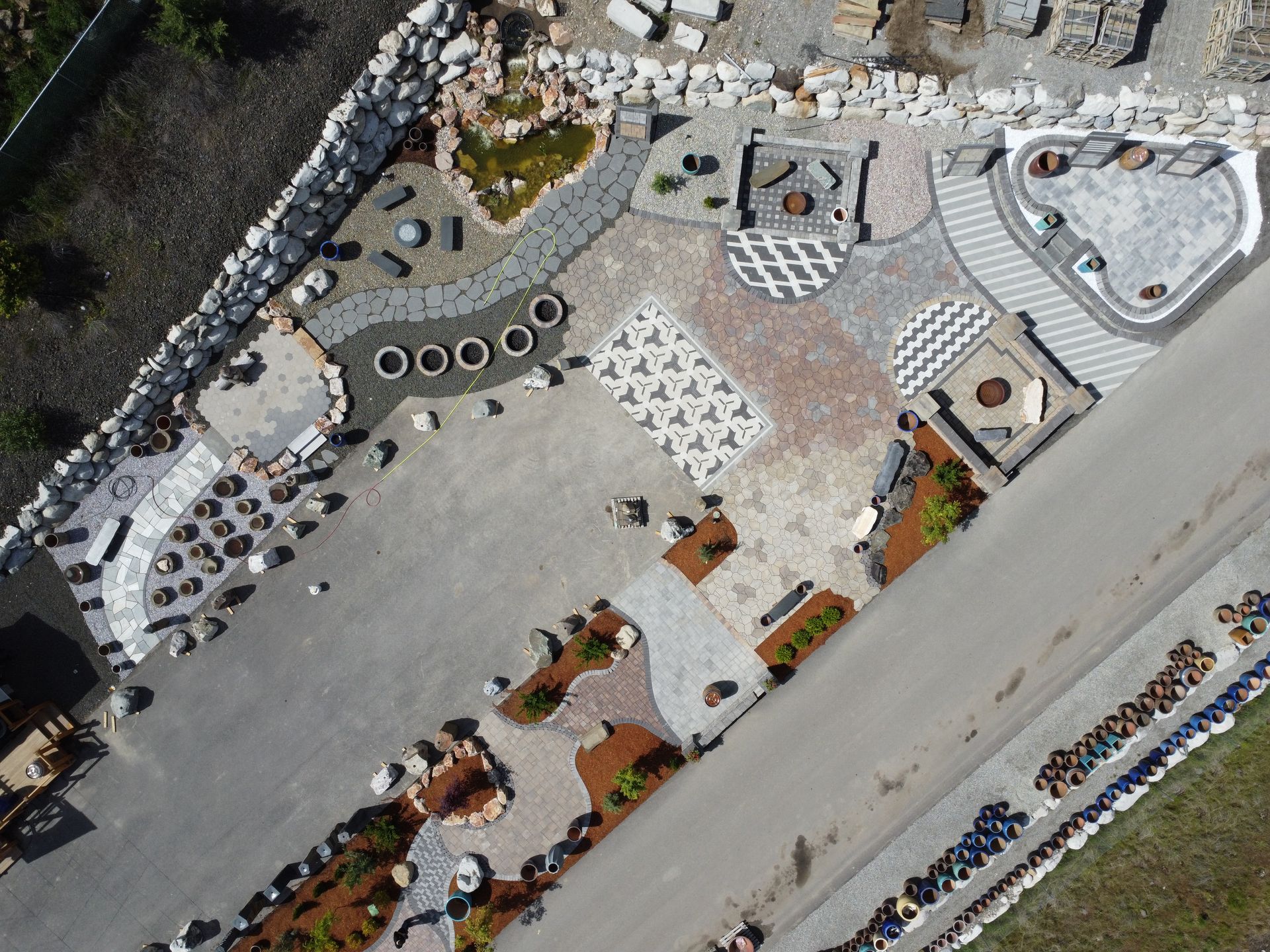 Circle M Yard Pic - after new asphalt