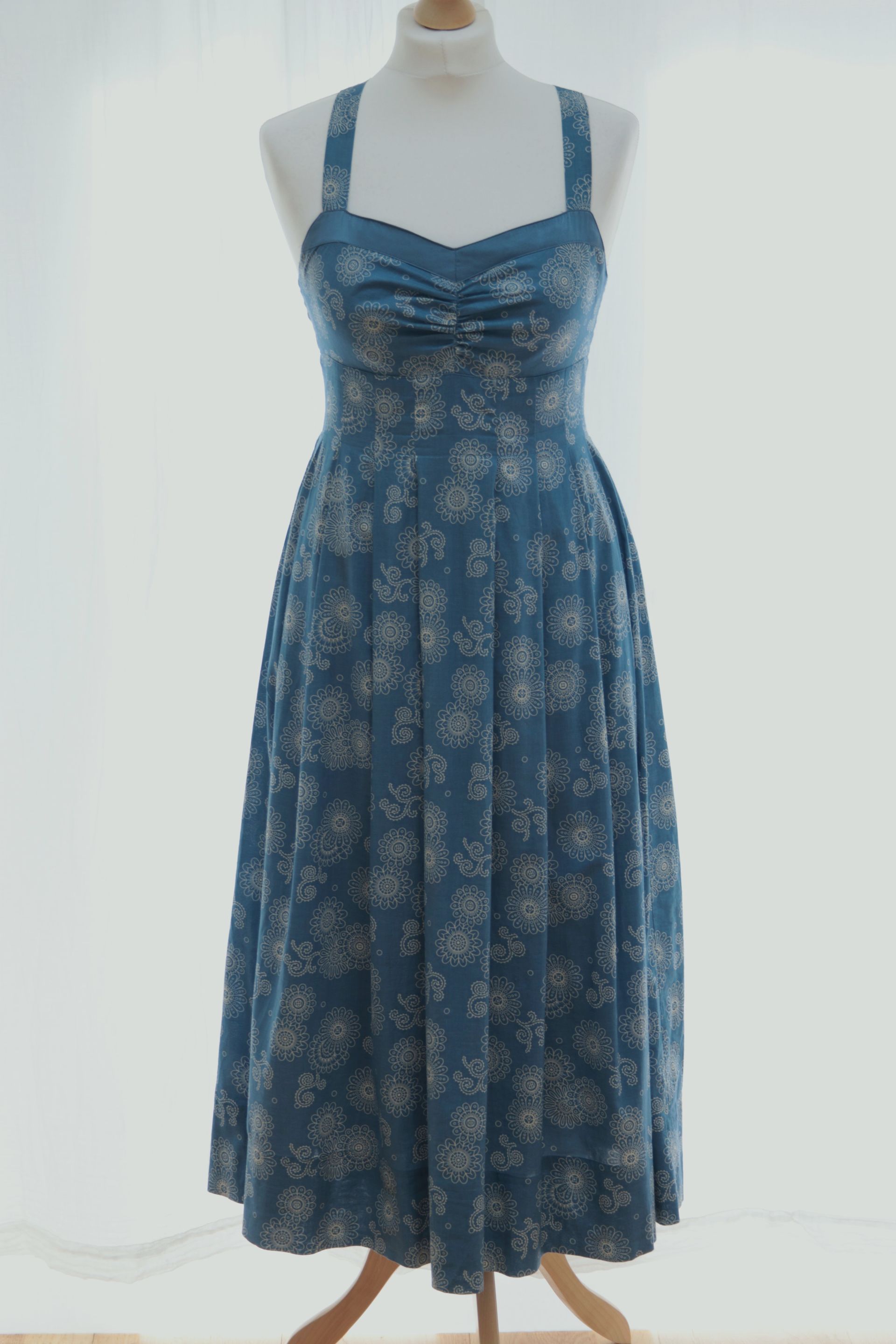 Kew cotton print dress 