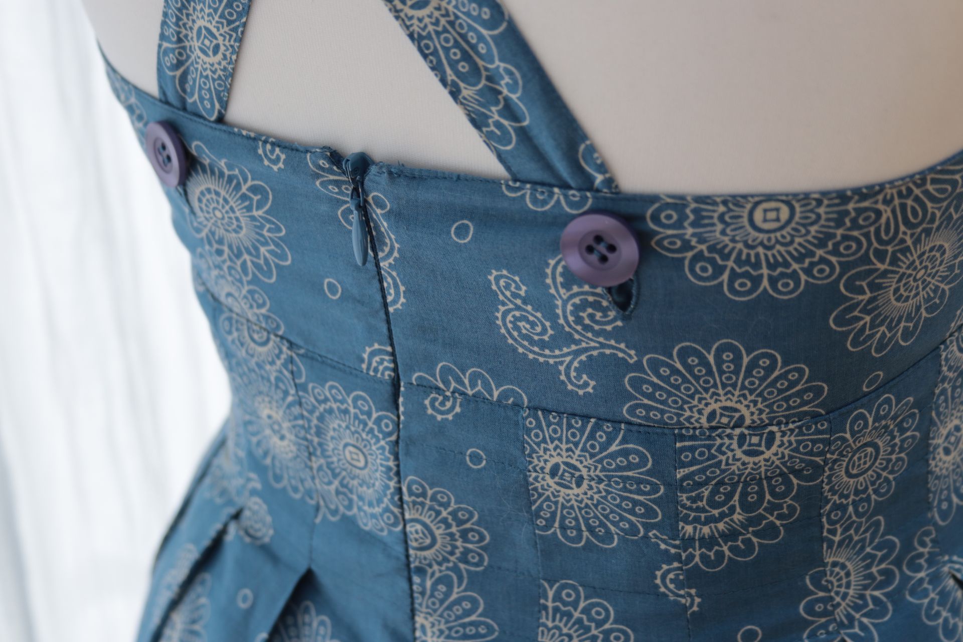 Kew cotton print dress 