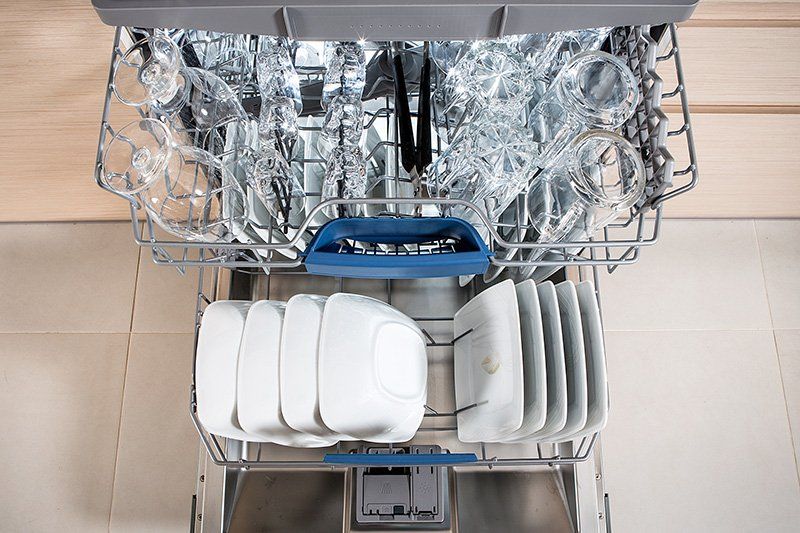 Dishes In Dishwasher — Chicago, Il — A-Appliance Xperts Inc.
