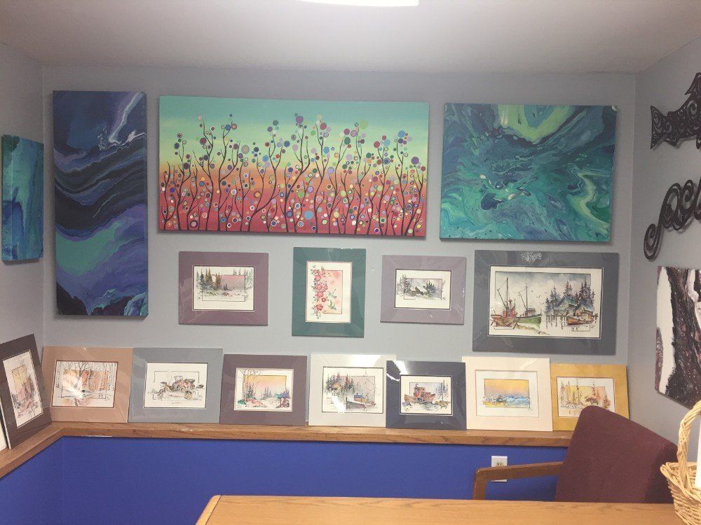 Company's fine art gallery