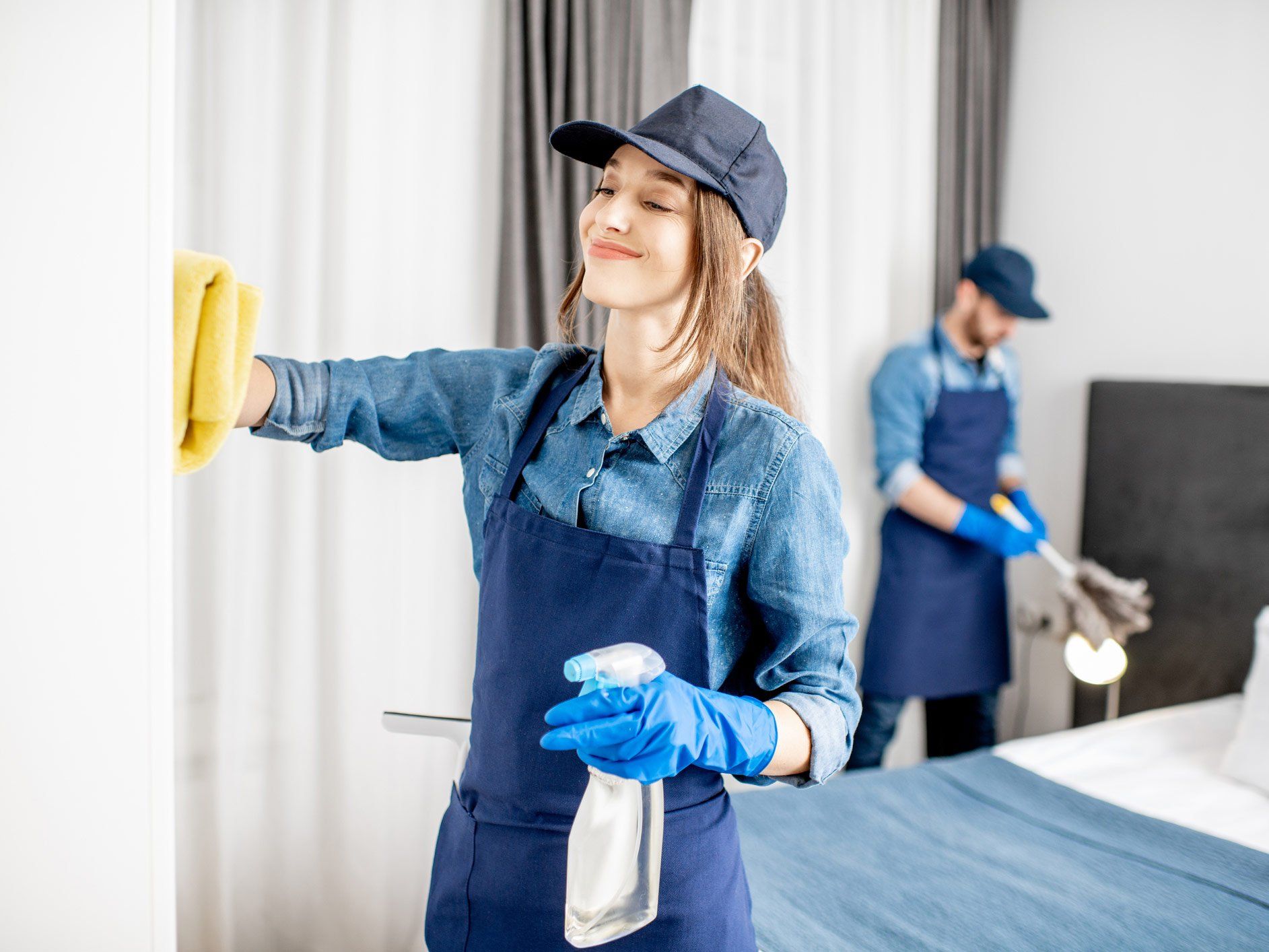 Cleaning The Bedroom — Hoquiam, WA — Professional Care Cleaning