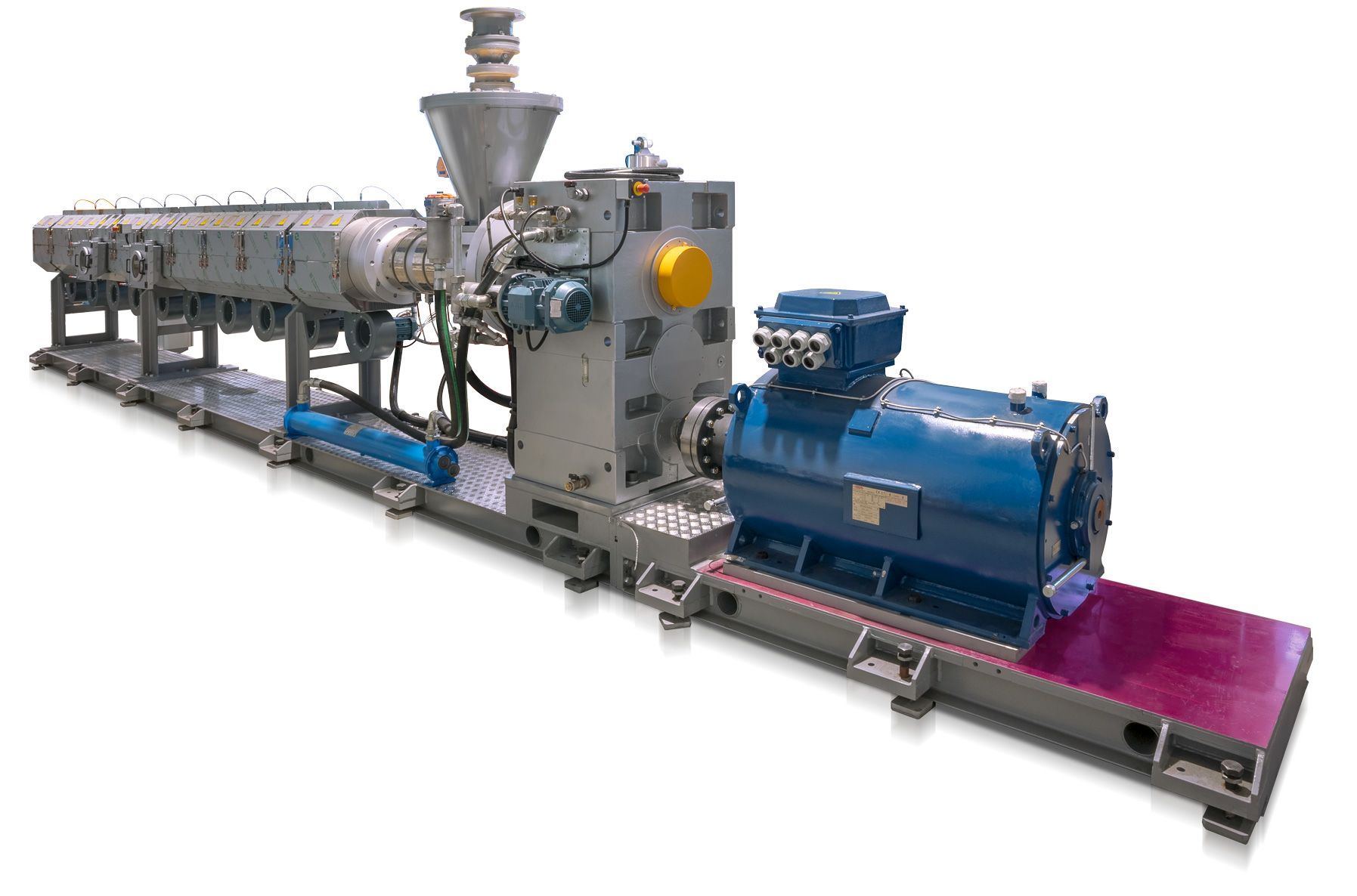 macchinari riciclaggio plastica tramite estrusione 