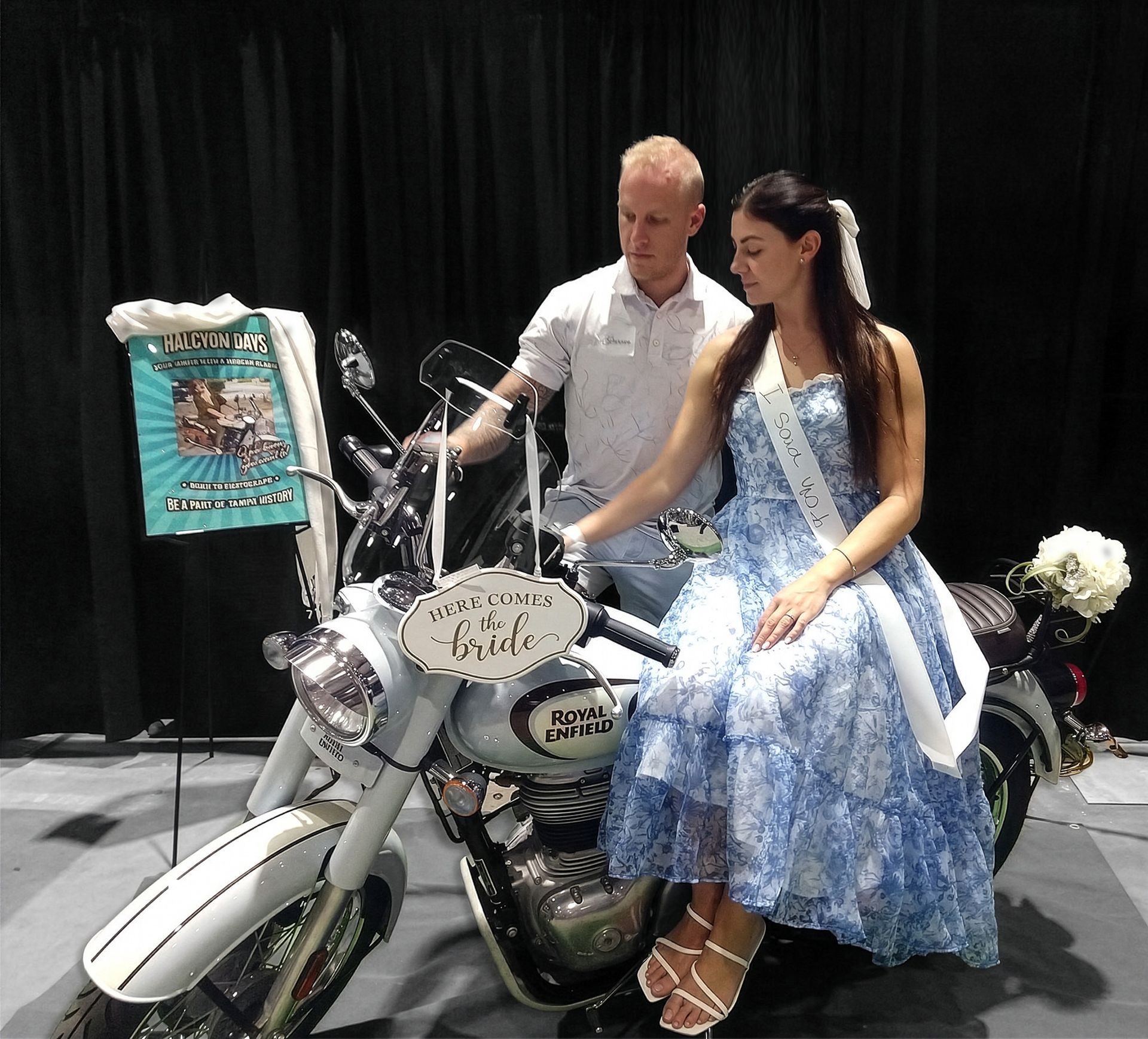 Bride and Groom (2) at Tampa Bay Bridal Show