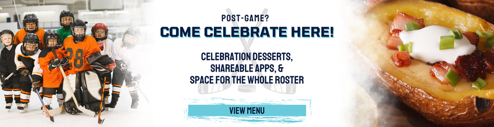 Post-game? Come celebrate here!