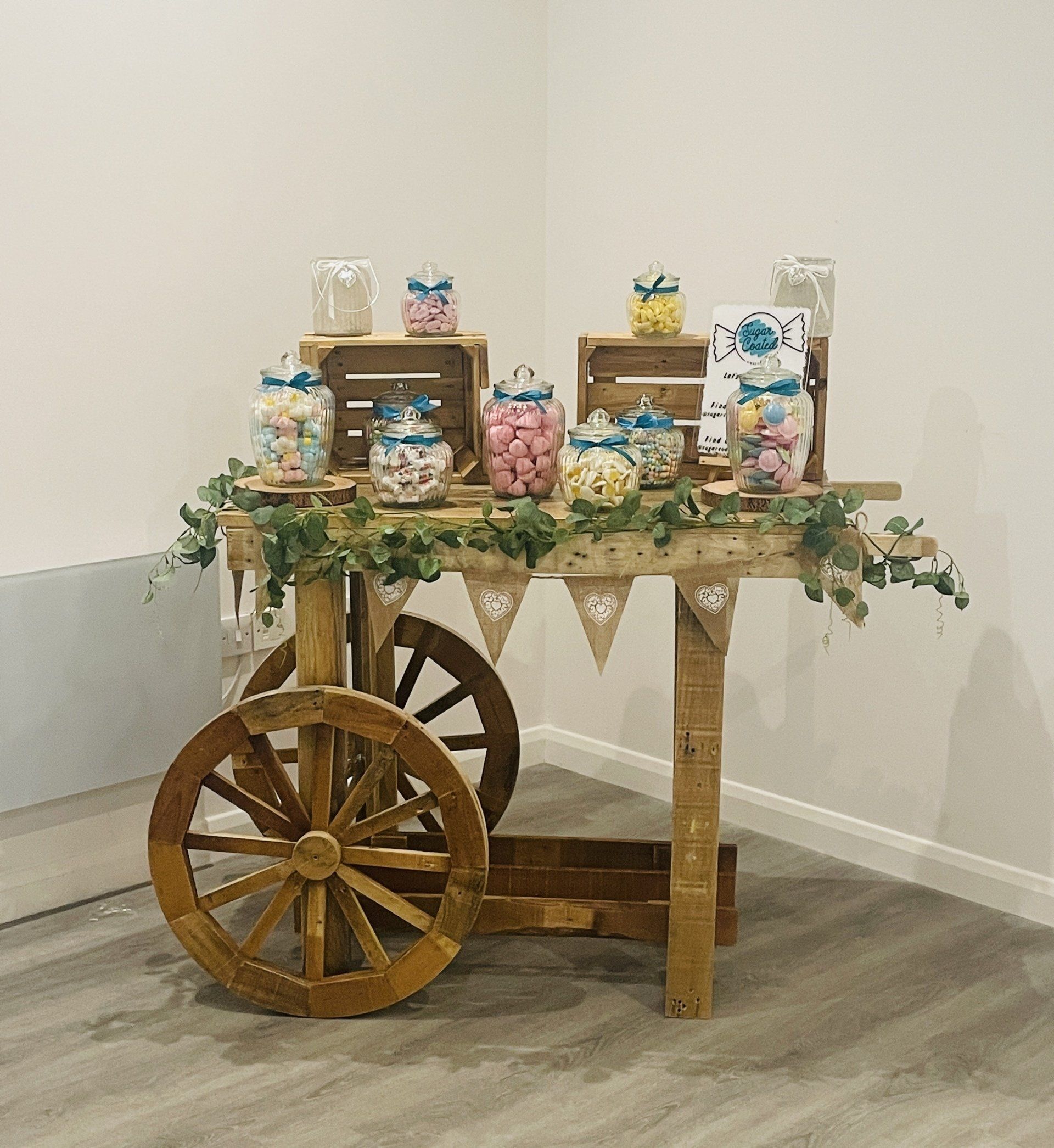 image of a sweet cart