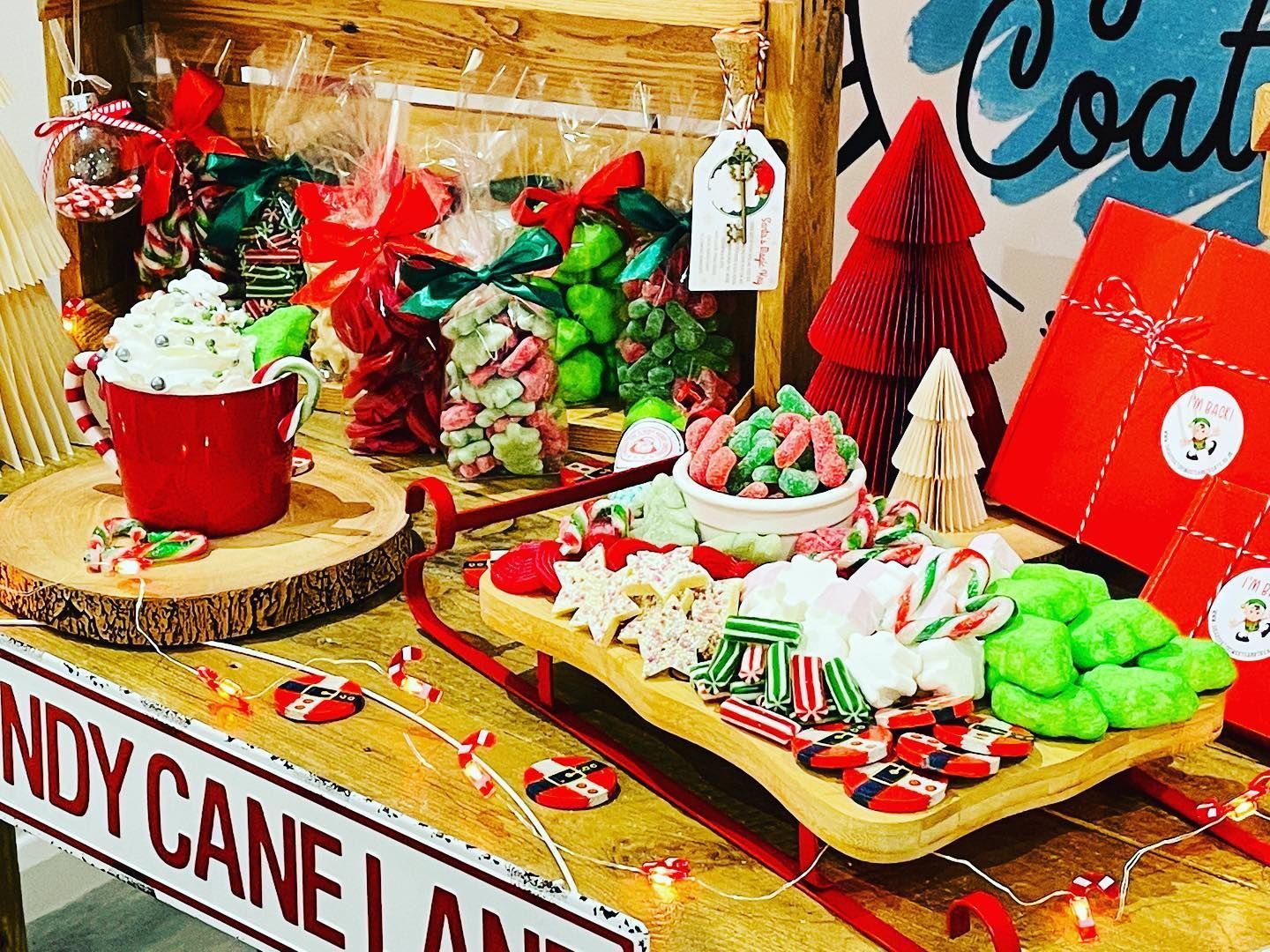 Chrismtas Sweet Cart Hire