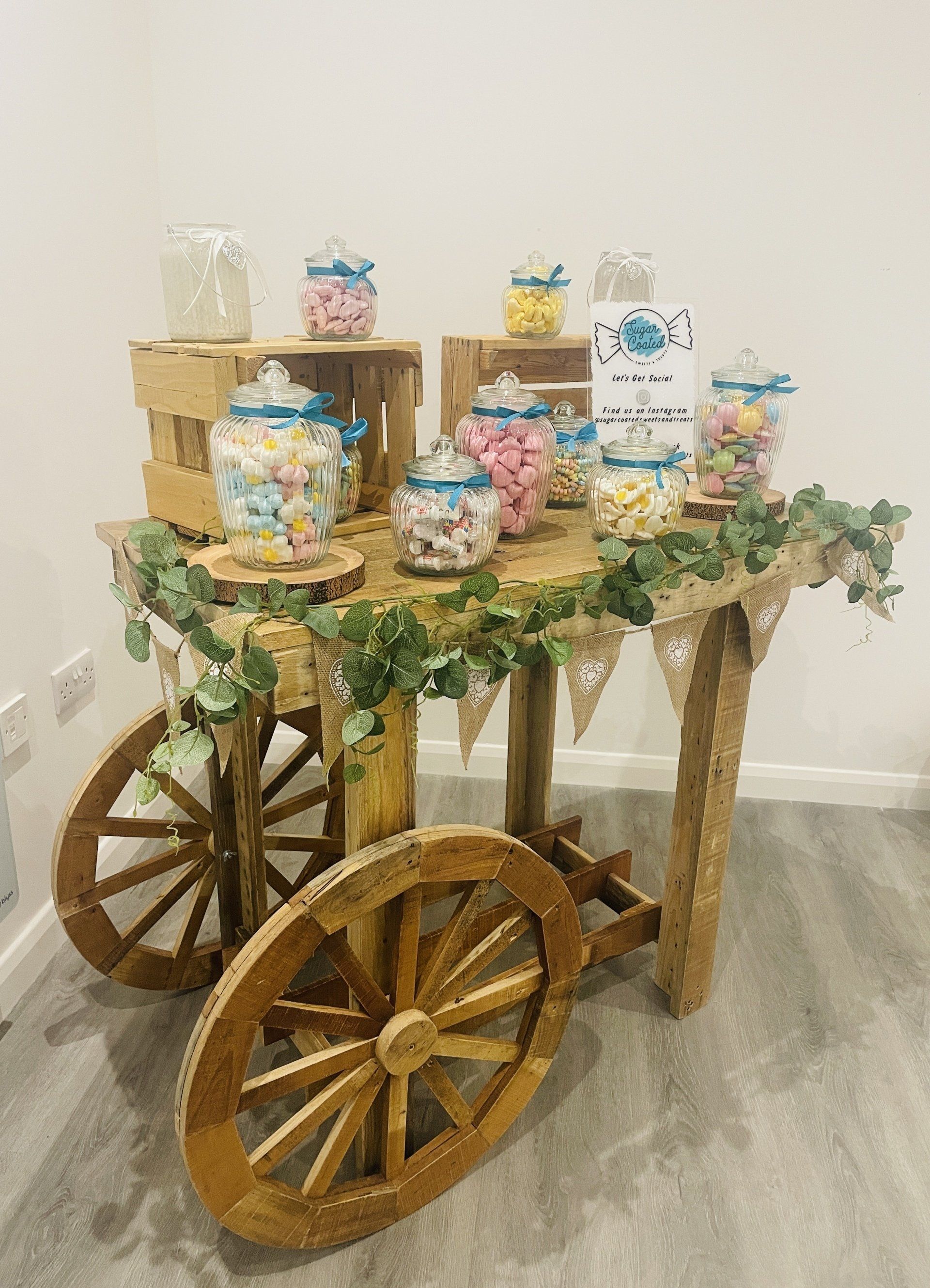 Candy Cart | Sweet Trolley Hire | Wedding | Party
