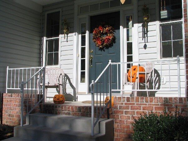 House With Pumpkin Design — Baldwin, MD — J.W. Calvert MFG.