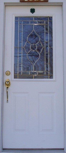 White Entrance Door — Baldwin, MD — J.W. Calvert MFG.