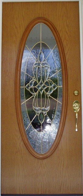 Door With Ellipse Design — Baldwin, MD — J.W. Calvert MFG.