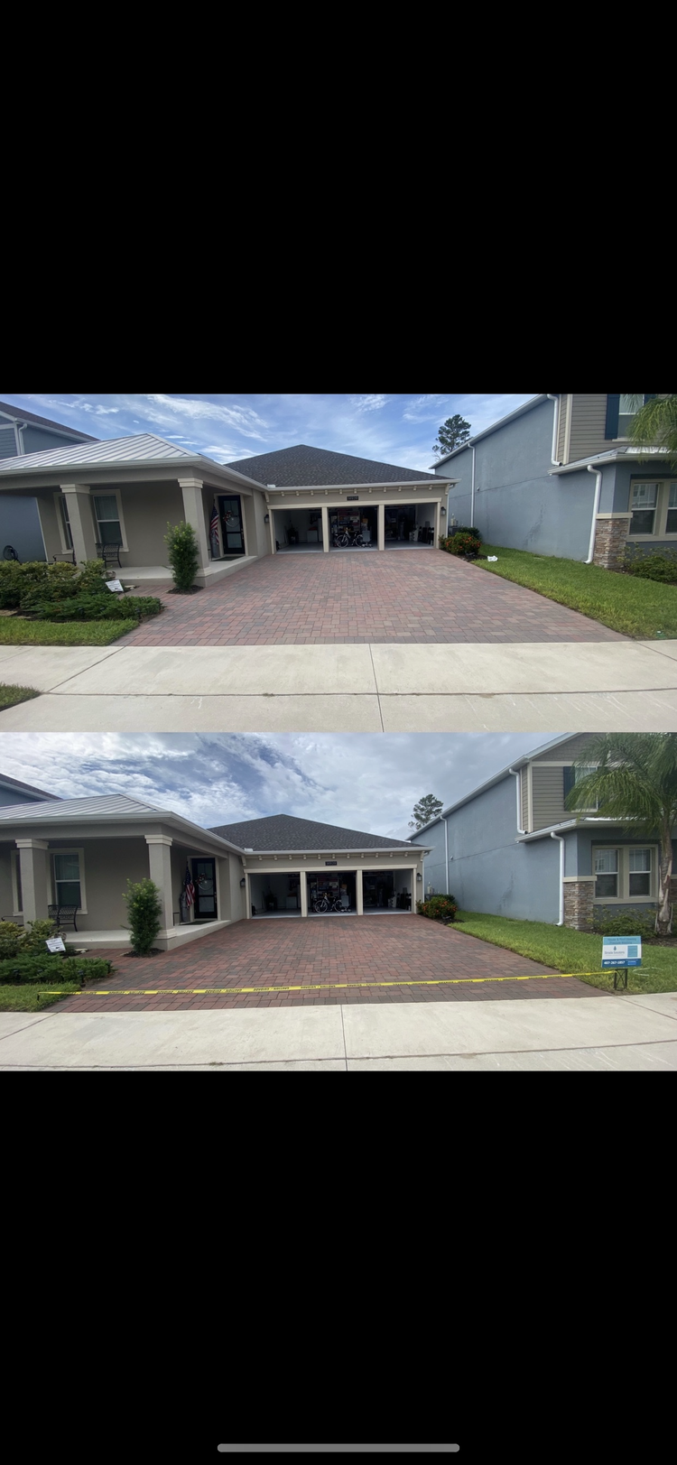 Garage 3 Before and After - Orlando, FL - Strada Solutions